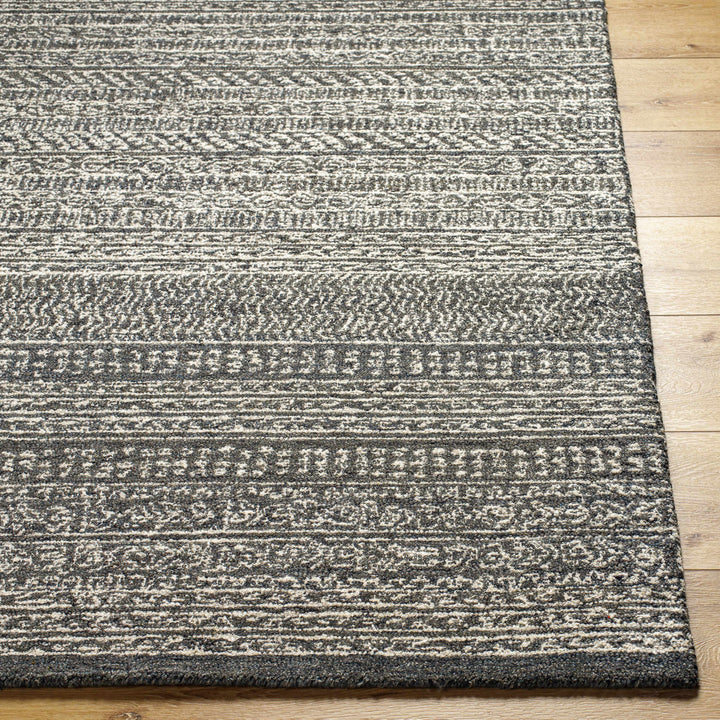 Urvi Charcoal Contemporary Style Hand Tufted Area Rug