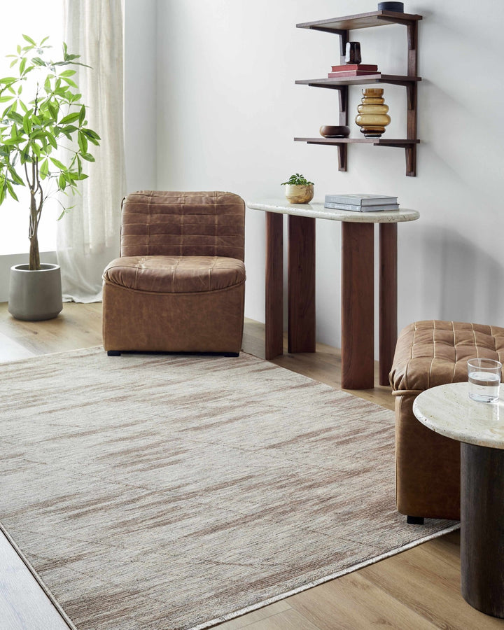Utari Contemporary Abstract Design Gray Area Rug - The Rug Decor