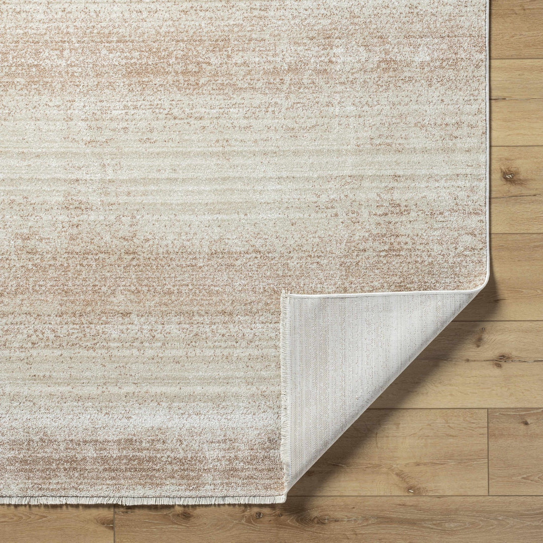 Uzima Abstract Beige and Rust Contemporary Rug - The Rug Decor