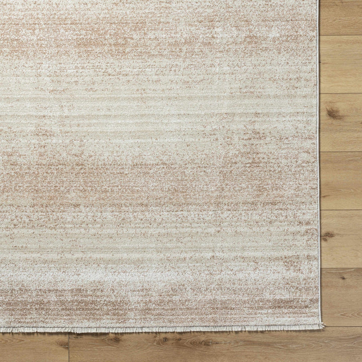 Uzima Abstract Beige and Rust Contemporary Rug - The Rug Decor