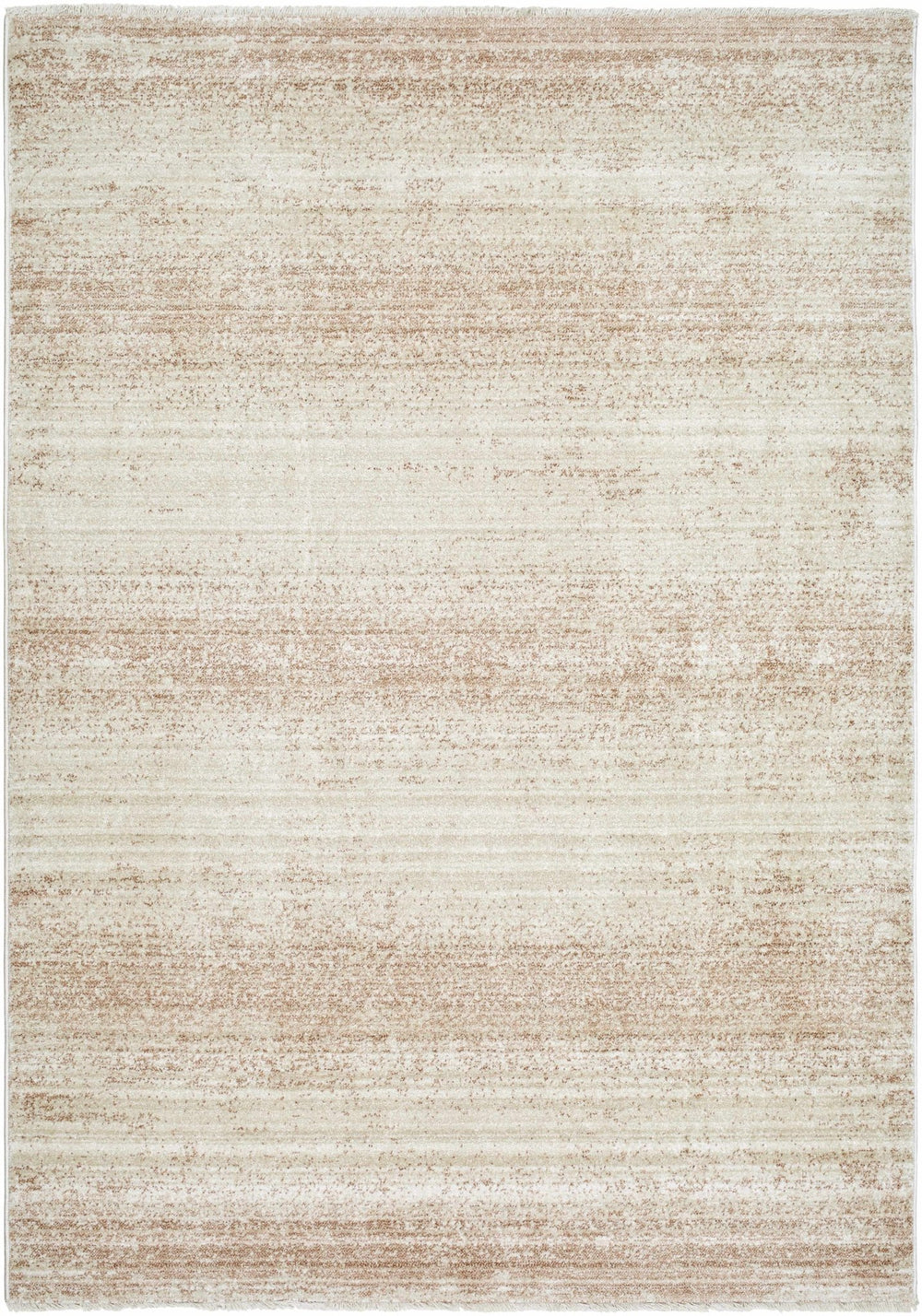 Uzima Abstract Beige and Rust Contemporary Rug - The Rug Decor