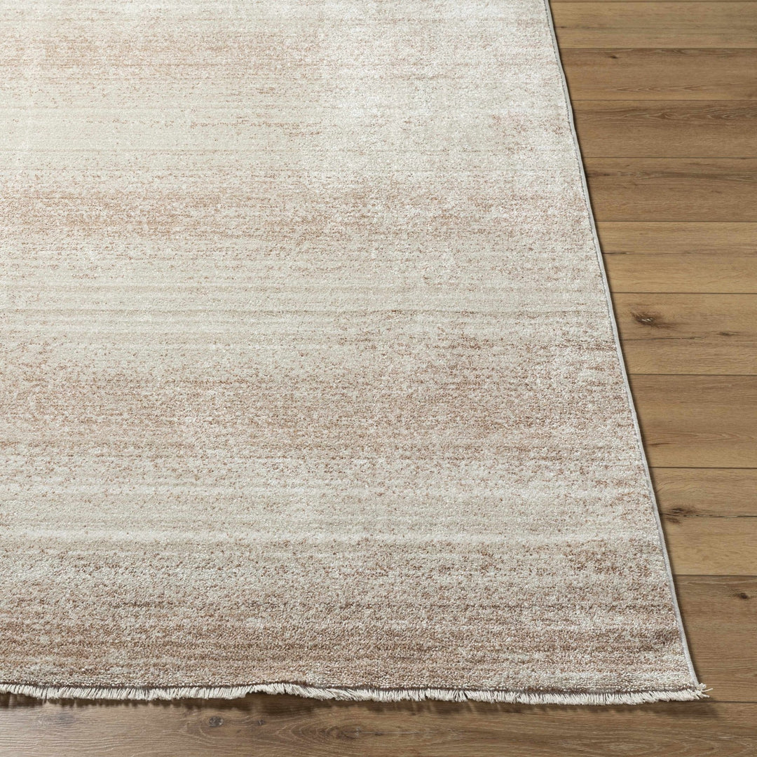 Uzima Abstract Beige and Rust Contemporary Rug - The Rug Decor