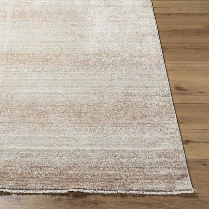 Uzima Abstract Beige and Rust Contemporary Rug - The Rug Decor