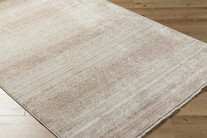Uzima Abstract Beige and Rust Contemporary Rug - The Rug Decor