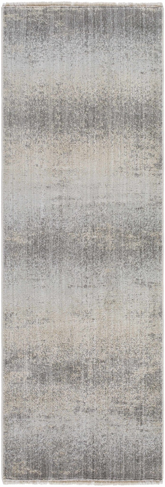 Uzima Modern Abstract Gray Machine Woven Rug - The Rug Decor