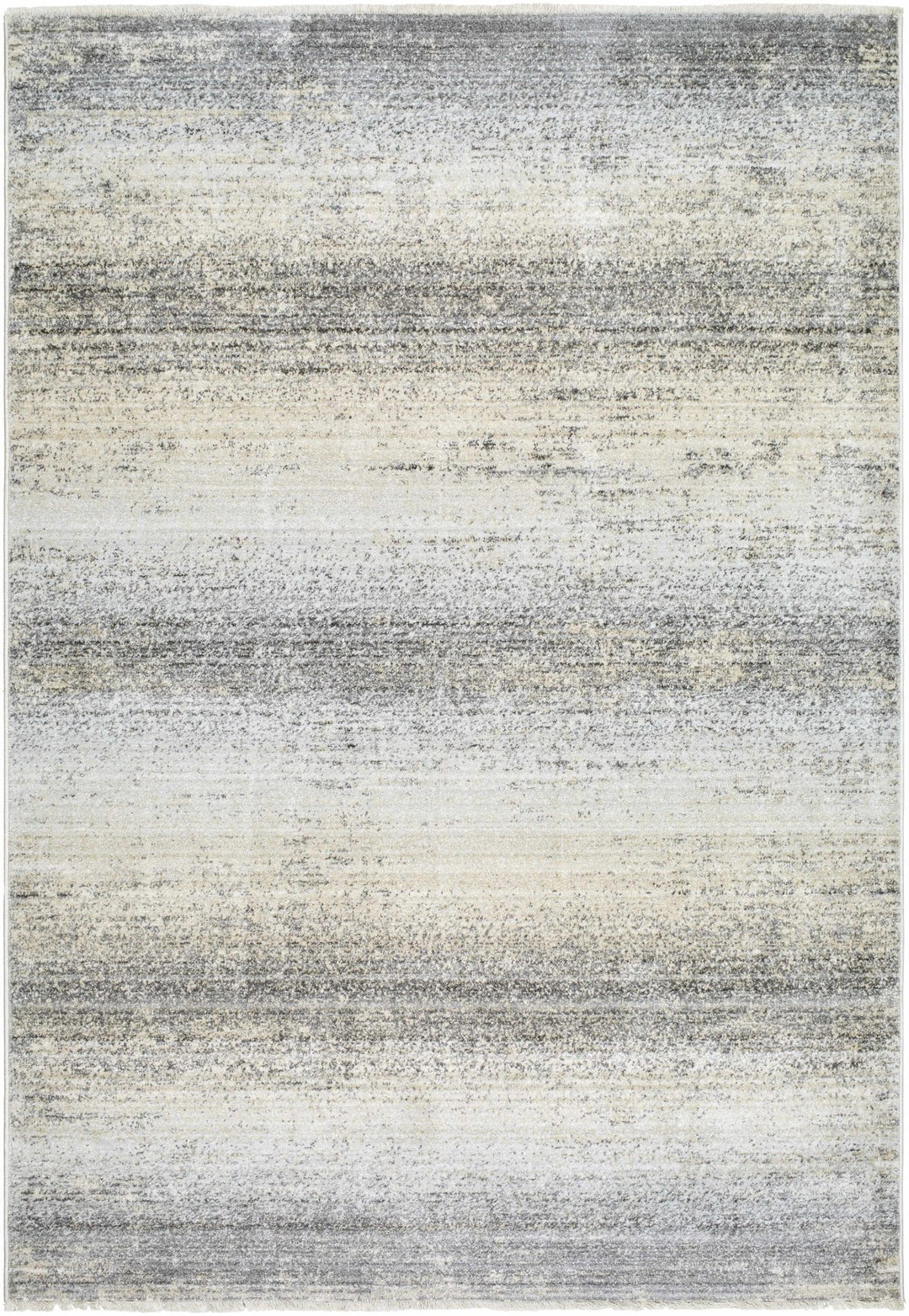 Uzima Modern Abstract Gray Machine Woven Rug - The Rug Decor