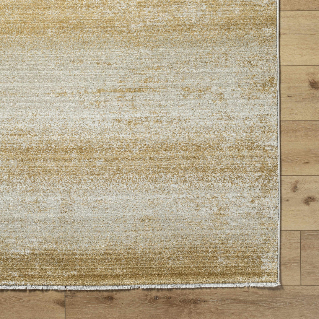 Uzima Modern Contemporary Gold Area Rug - The Rug Decor