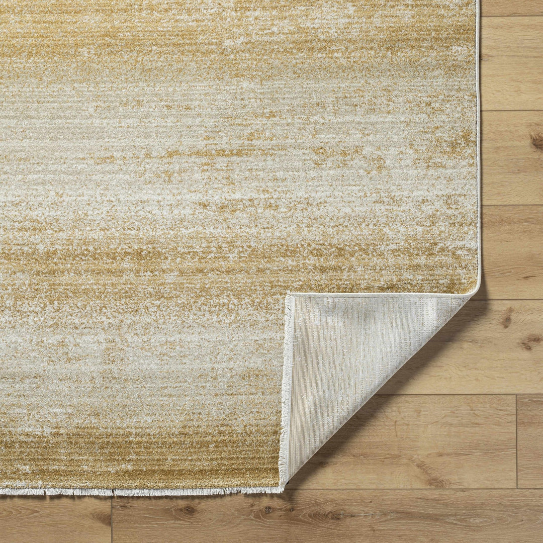 Uzima Modern Contemporary Gold Area Rug - The Rug Decor