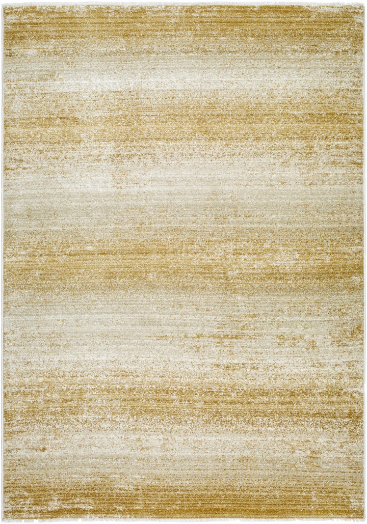 Uzima Modern Contemporary Gold Area Rug - The Rug Decor