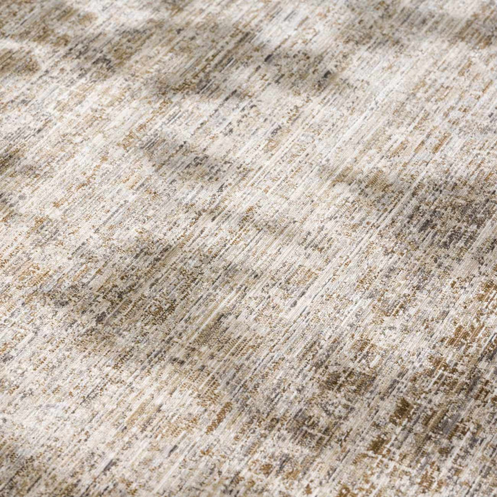 Uzuri Vintage style Beige Machine Woven Washable Rug - The Rug Decor