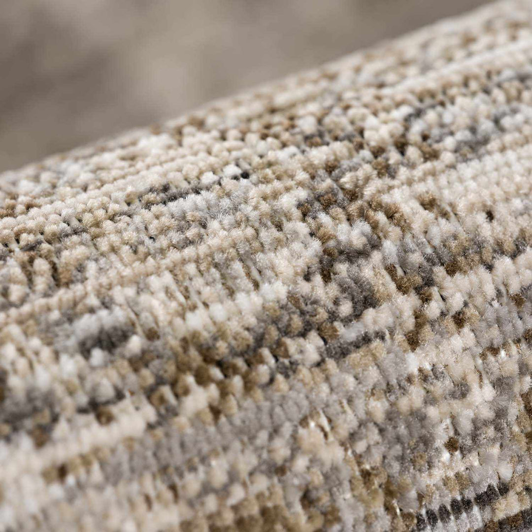 Uzuri Vintage style Beige Machine Woven Washable Rug - The Rug Decor