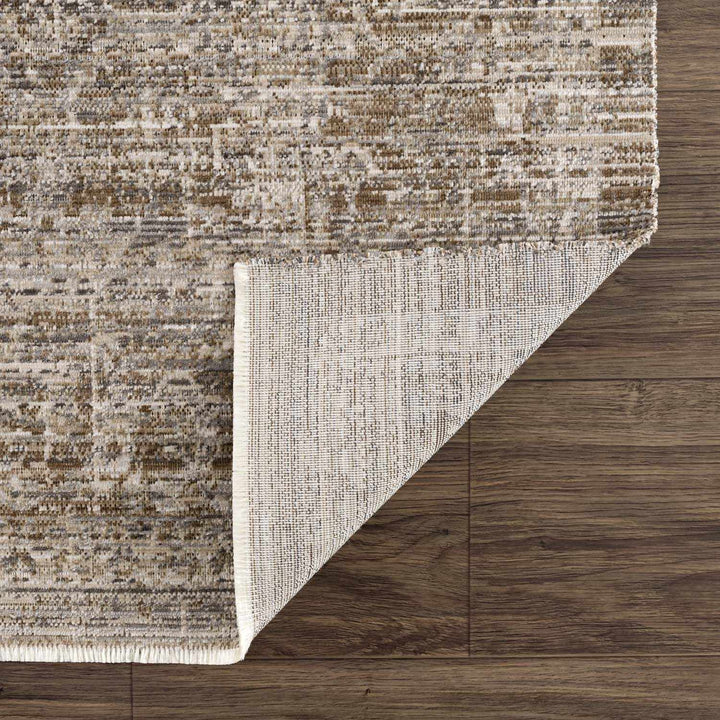Uzuri Vintage style Beige Machine Woven Washable Rug - The Rug Decor