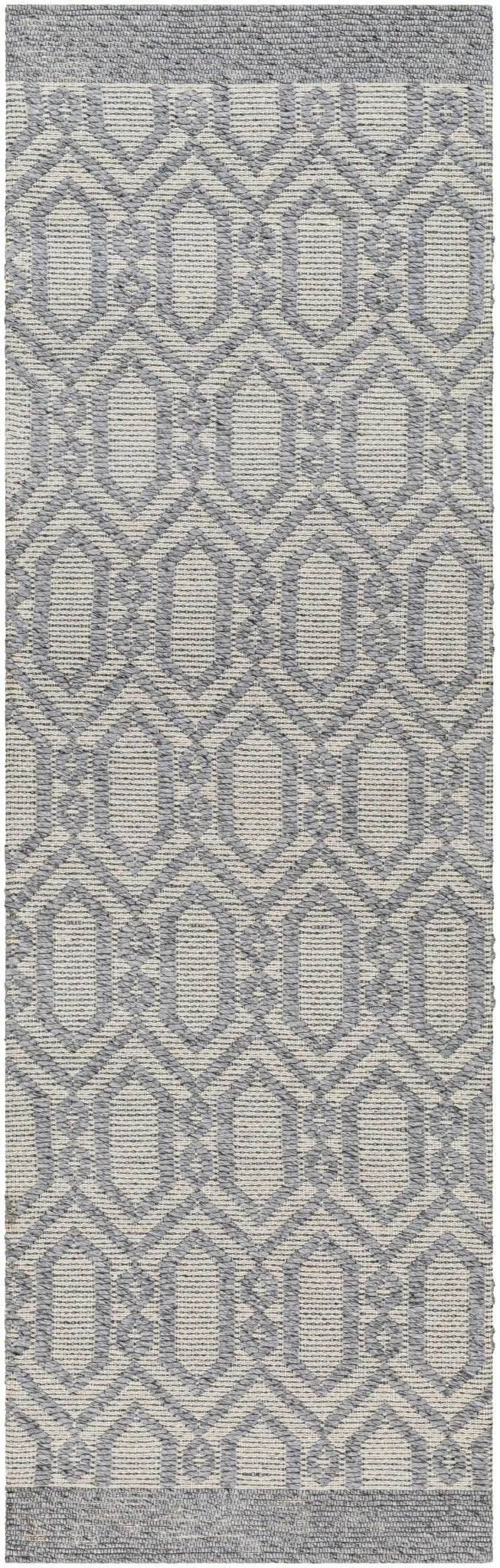 Vahe Contemporary Geometrical Gray Area Rug - The Rug Decor