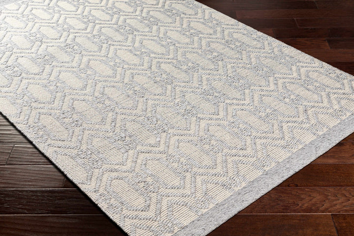 Vahe Contemporary Geometrical Gray Area Rug - The Rug Decor