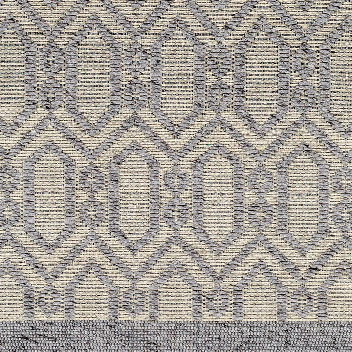Vahe Contemporary Geometrical Gray Area Rug - The Rug Decor