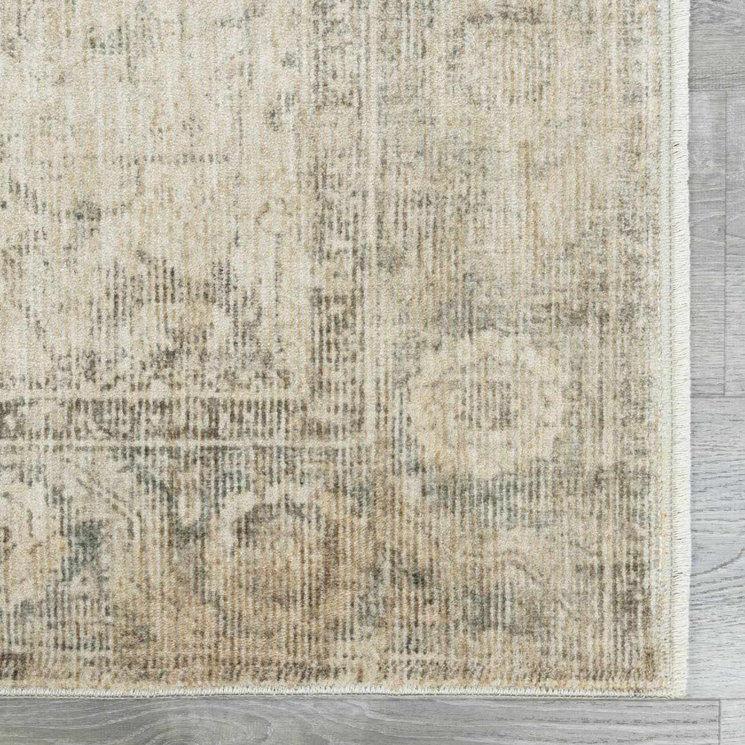 Vanja Traditional Style Beige And Brown Area Rug - The Rug Decor