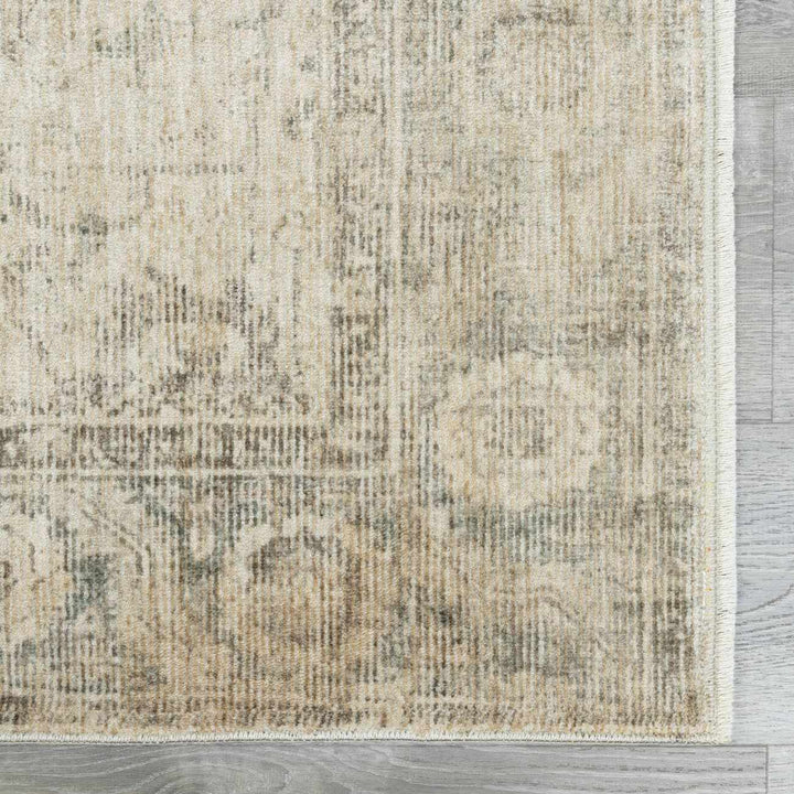 Vanja Traditional Style Beige And Brown Area Rug - The Rug Decor