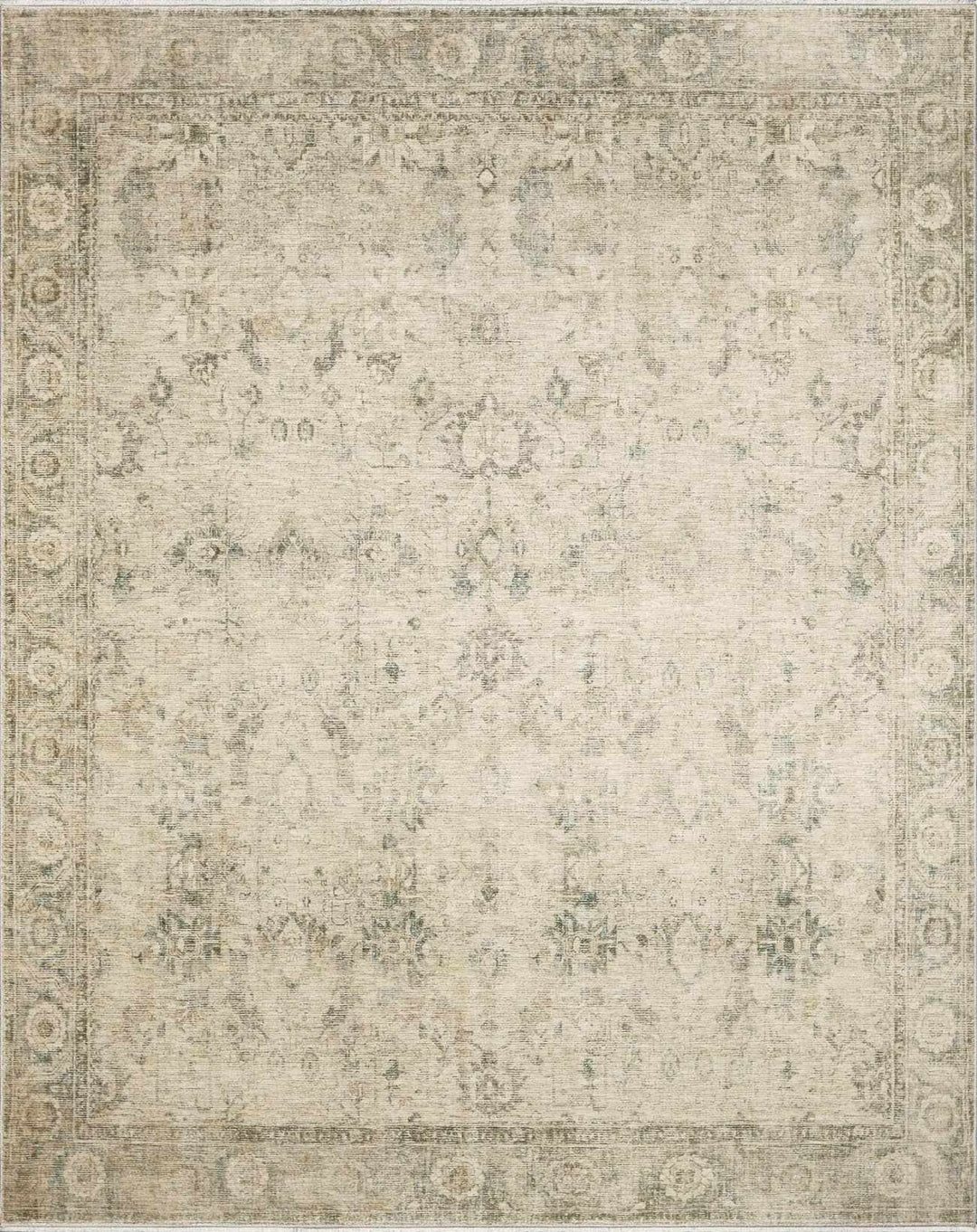 Vanja Traditional Style Beige And Brown Area Rug - The Rug Decor