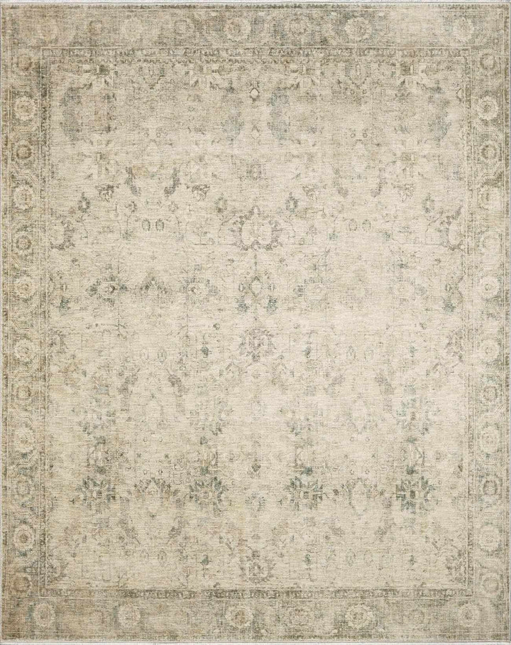 Vanja Traditional Style Beige And Brown Area Rug - The Rug Decor