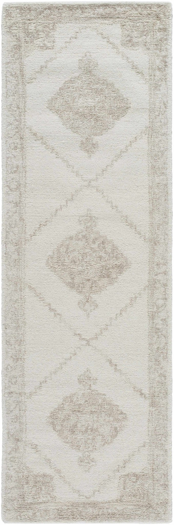 Vanna Traditional Ivory And Brown Area Rug - The Rug Decor