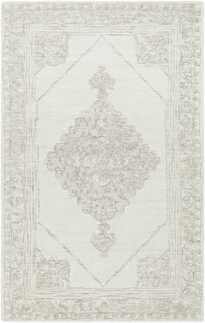 Vanna Traditional Ivory And Brown Area Rug - The Rug Decor