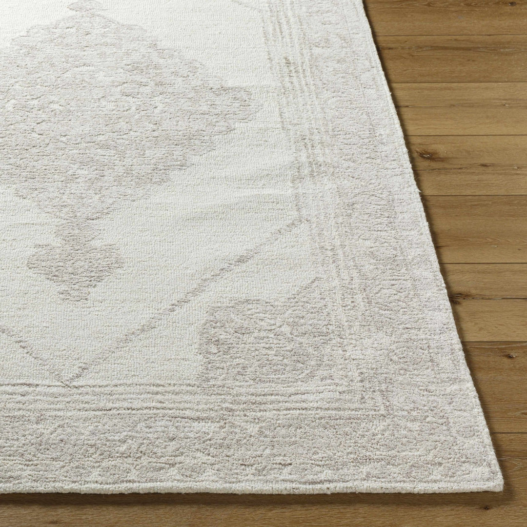 Vanna Traditional Ivory And Brown Area Rug - The Rug Decor