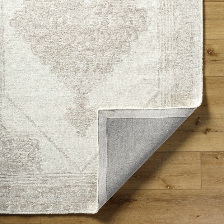 Vanna Traditional Ivory And Brown Area Rug - The Rug Decor