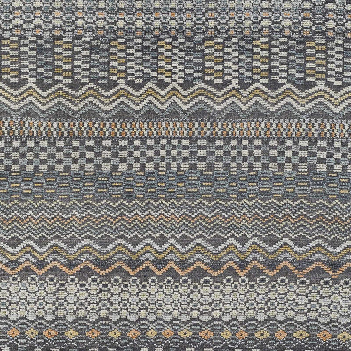 Verdigris Gray Modern Style Hand Knotted Wool Area Rug - The Rug Decor