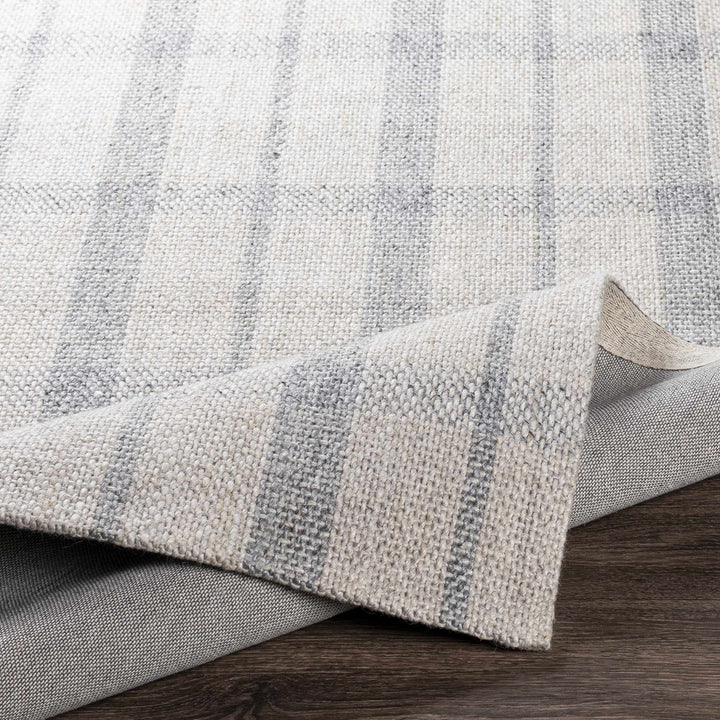 Verdon Modern Geometrical Gray And Ivory Rug - The Rug Decor