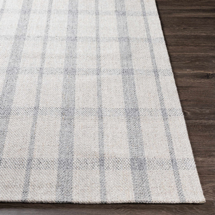 Verdon Modern Geometrical Gray And Ivory Rug - The Rug Decor