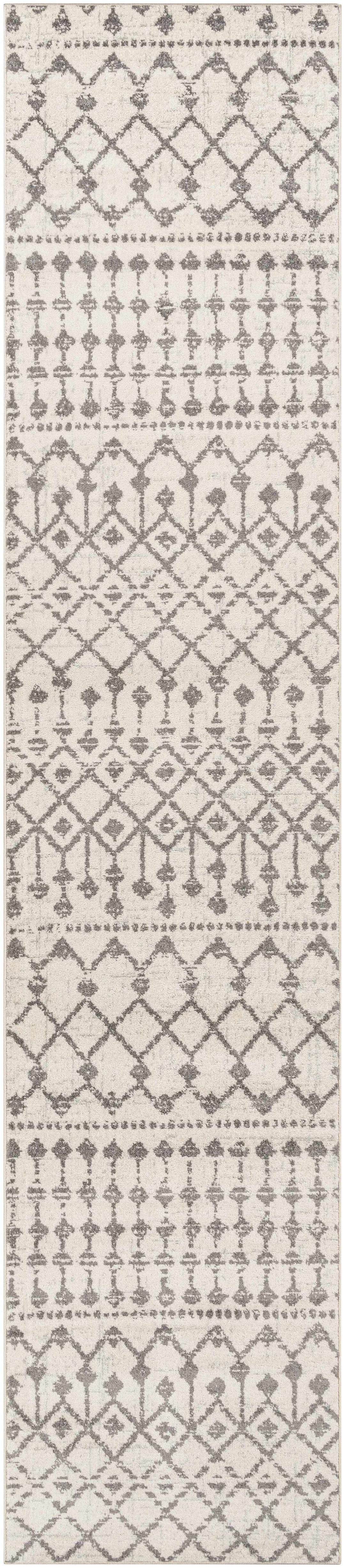 Vicksburg Modern Style Ivory And Gray Area Rug