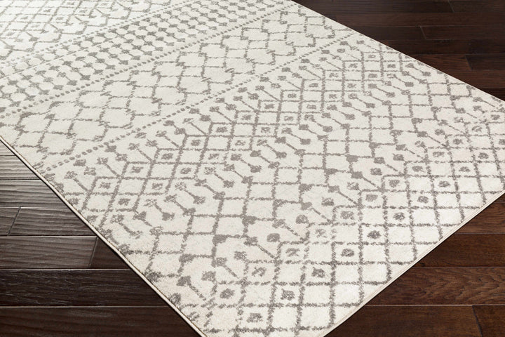 Vicksburg Modern Style Ivory And Gray Area Rug