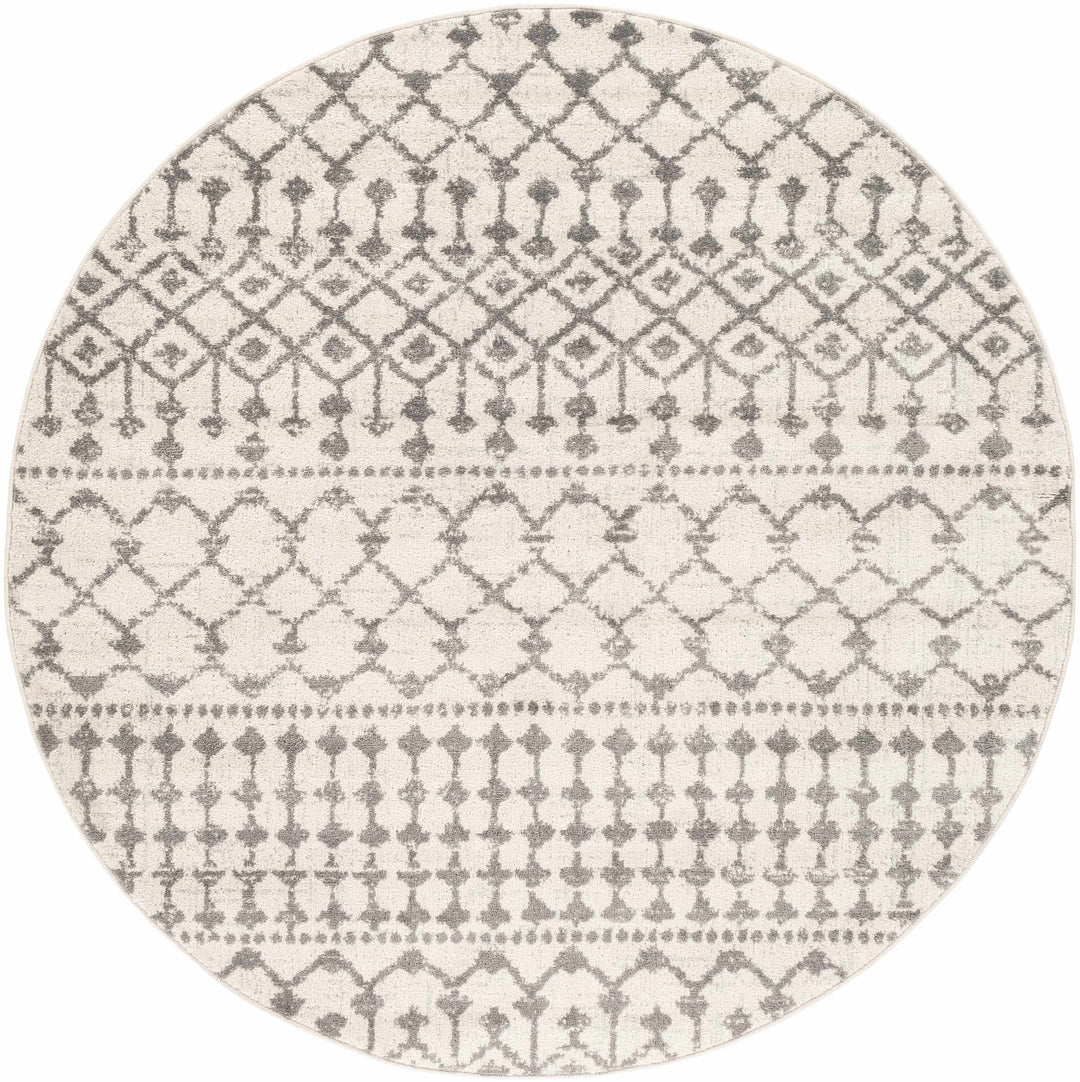 Vicksburg Modern Style Ivory And Gray Area Rug