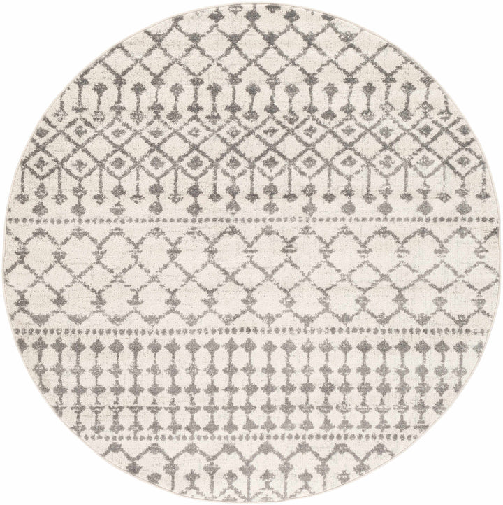 Vicksburg Modern Style Ivory And Gray Area Rug