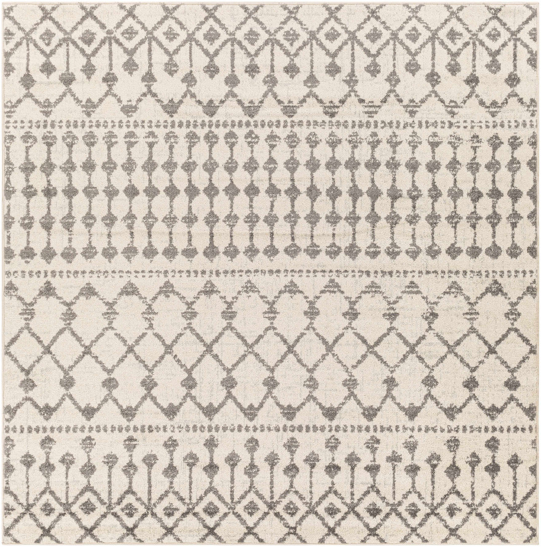 Vicksburg Modern Style Ivory And Gray Area Rug