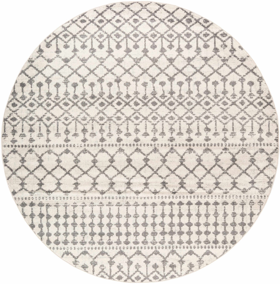 Vicksburg Modern Style Ivory And Gray Area Rug