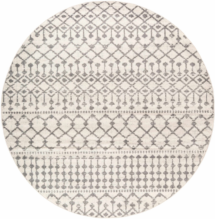 Vicksburg Modern Style Ivory And Gray Area Rug