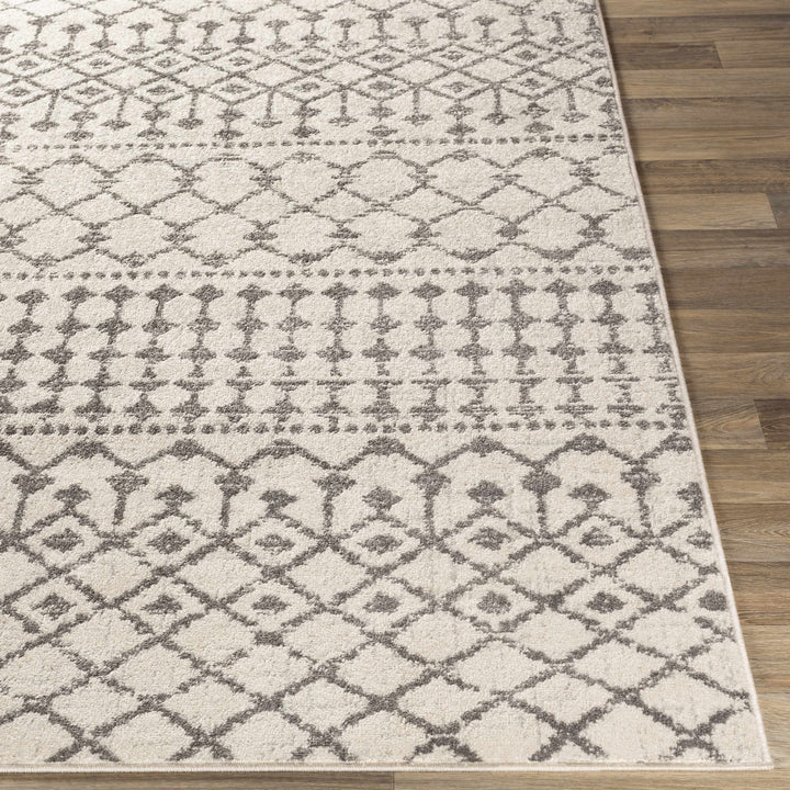 Vicksburg Modern Style Ivory And Gray Area Rug