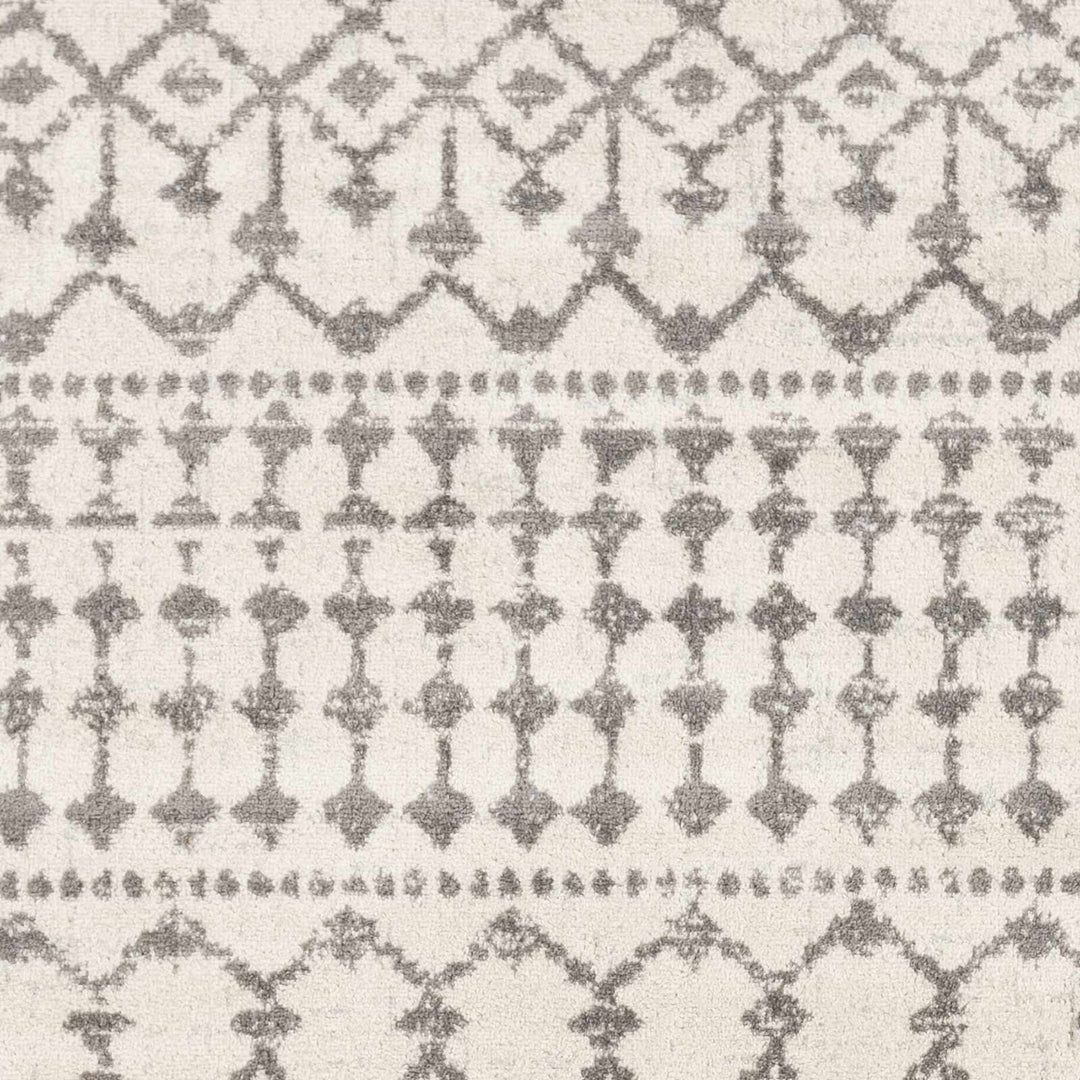 Vicksburg Modern Style Ivory And Gray Area Rug