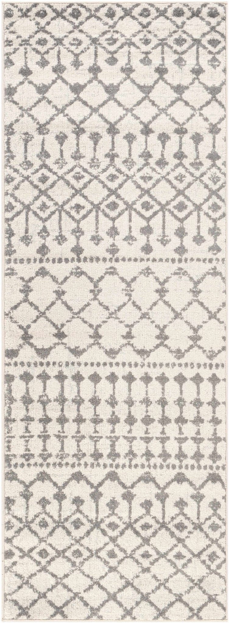 Vicksburg Modern Style Ivory And Gray Area Rug - The Rug Decor