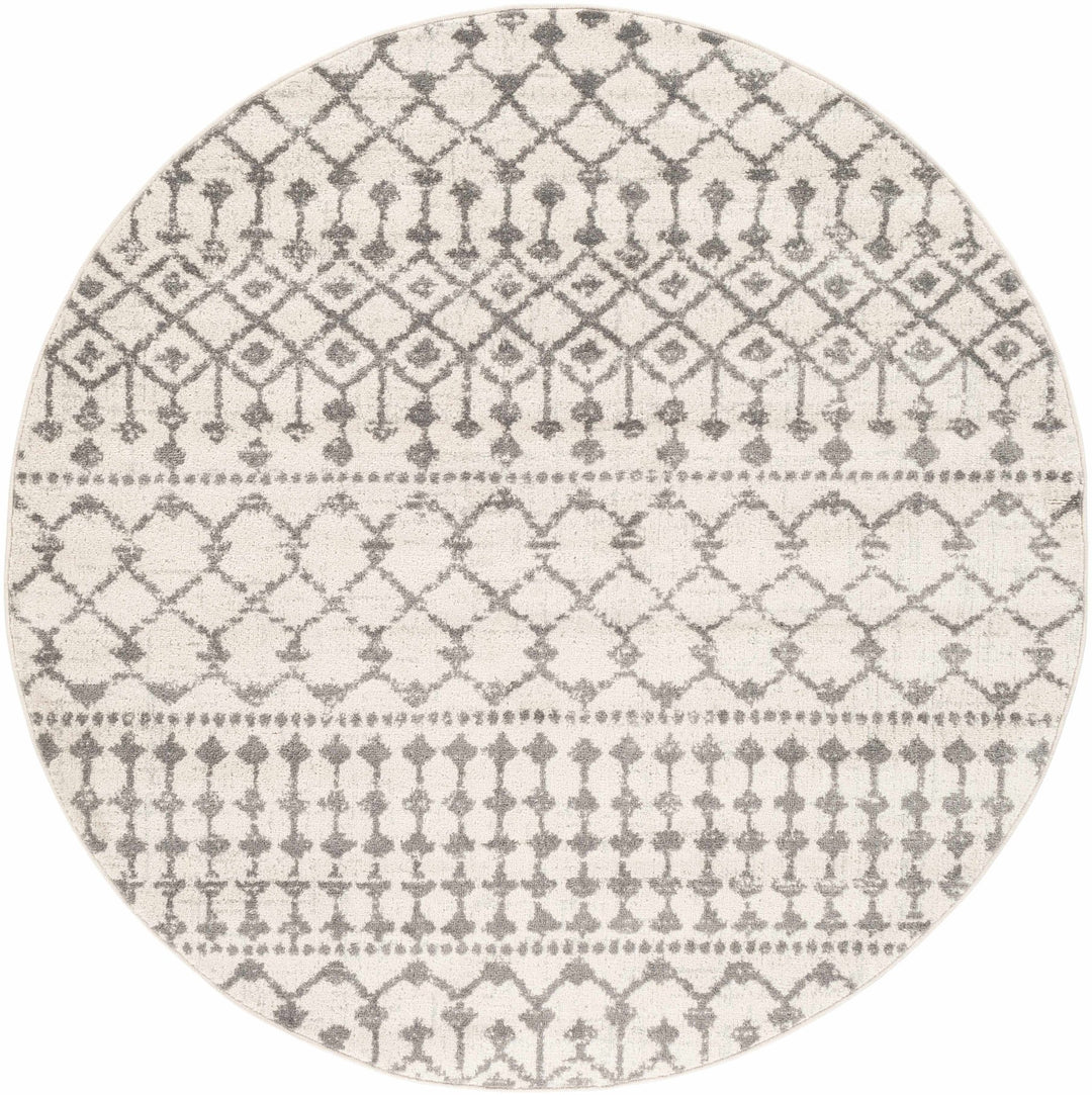 Vicksburg Modern Style Ivory And Gray Area Rug - The Rug Decor