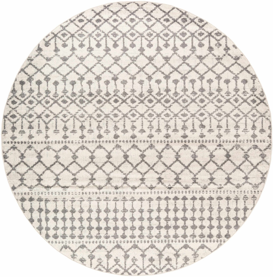 Vicksburg Modern Style Ivory And Gray Area Rug - The Rug Decor
