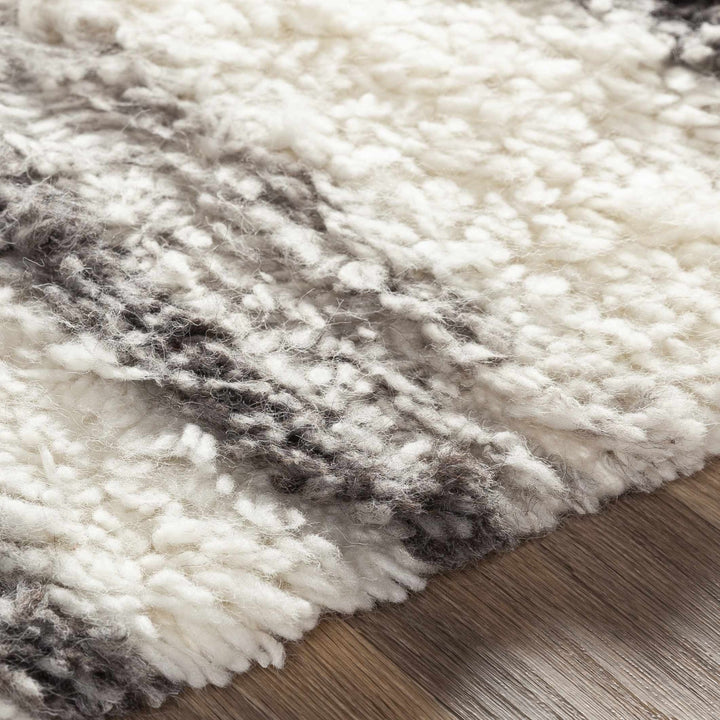 Vida Modern Style Gray And Ivory Hand Woven Area Rug - The Rug Decor