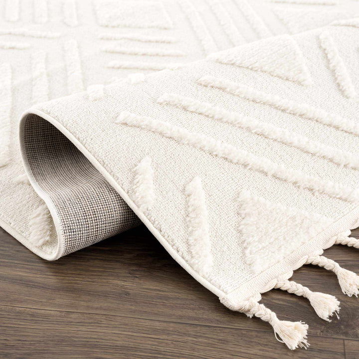 Vineyards Ivory Contemporary Geometrical Area Rug - The Rug Decor