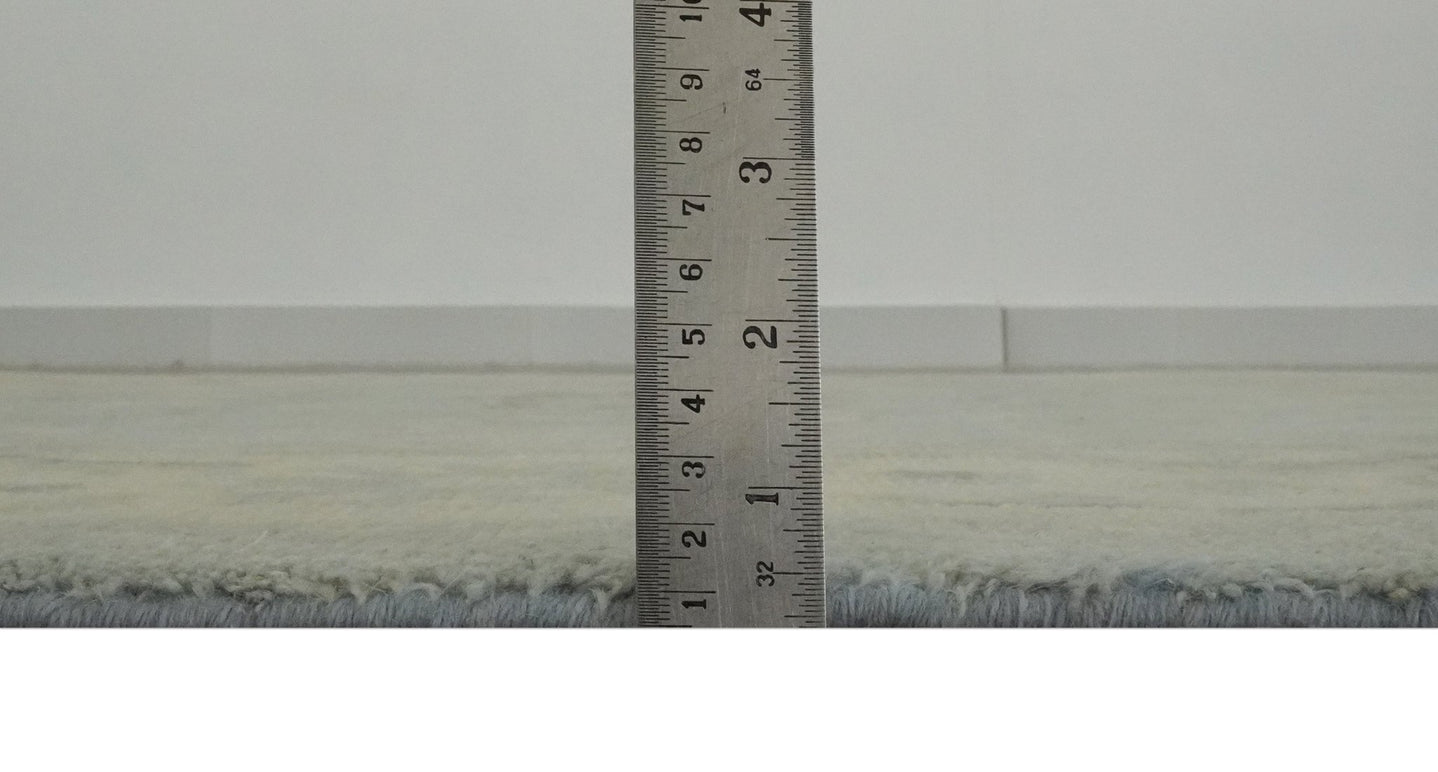 Vintage Style Hand Knotted Gray and Beige 6x9 Traditional Oriental Oushak wool rug - The Rug Decor