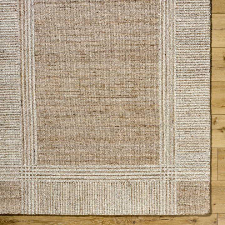 Vlora Modern Geometrical Camel And Tan Rug - The Rug Decor