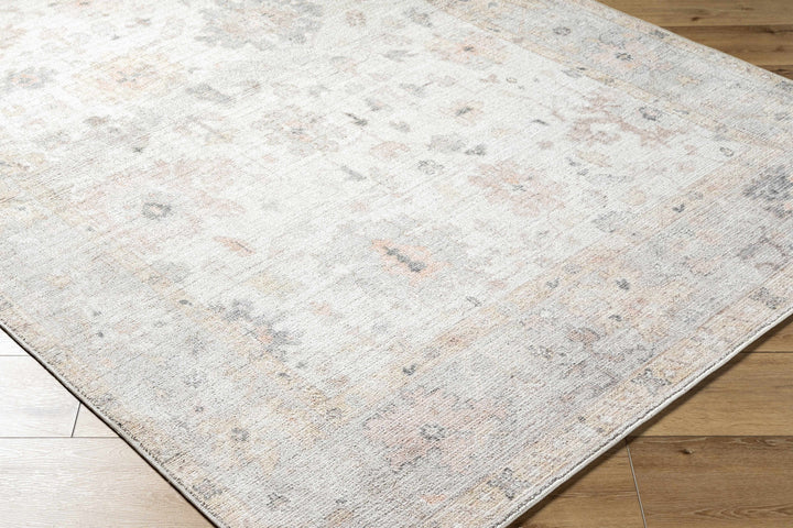 Valko Traditional Style Beige And Gray Area Rug