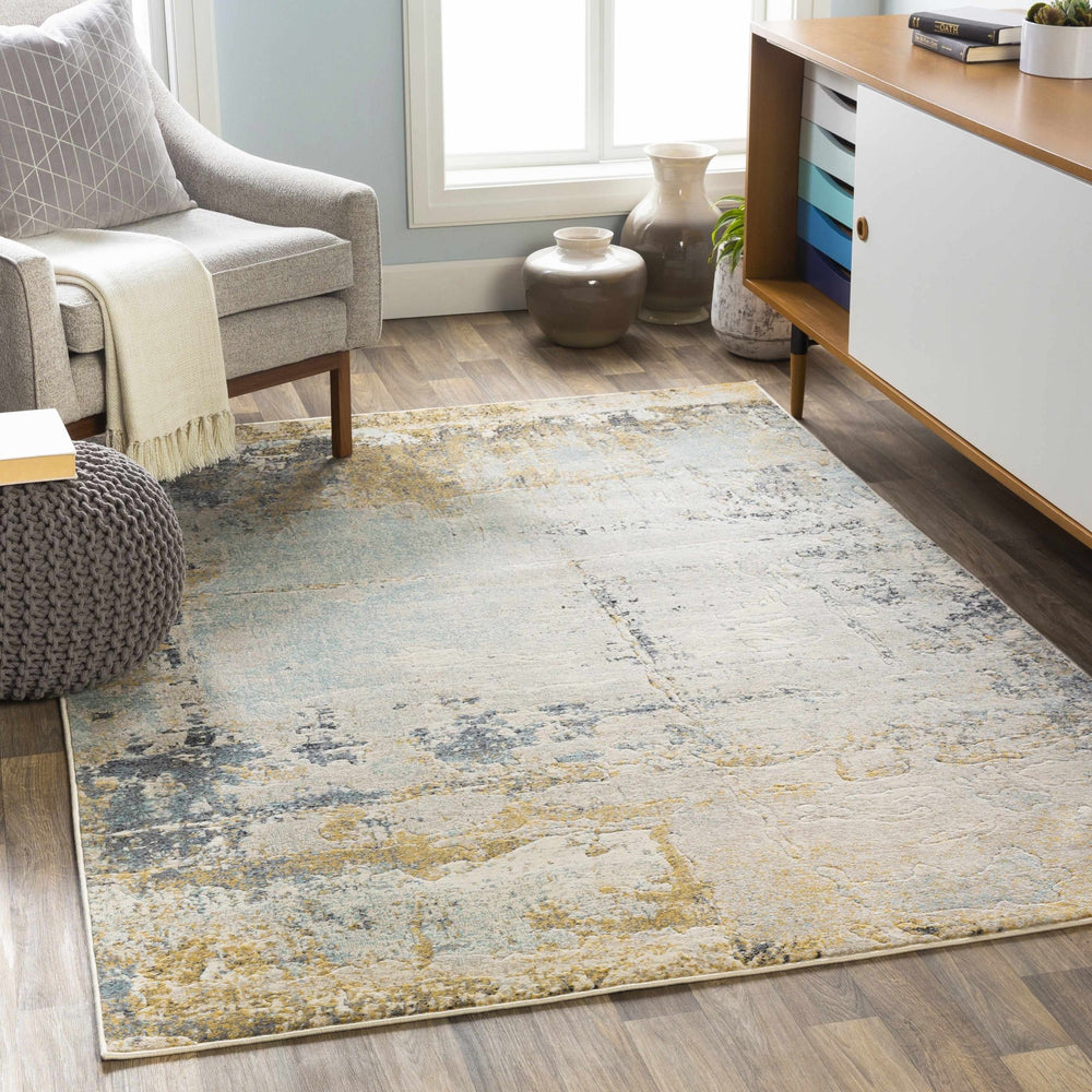 Waleska Modern Abstract Design Beige Area Rug - The Rug Decor