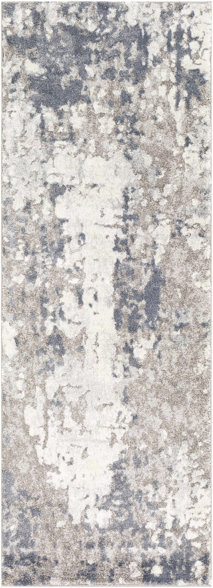 Walhonding Contemporary Abstract Gray Area Rug - The Rug Decor