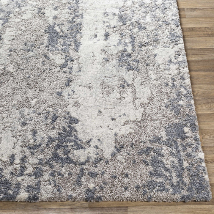Walhonding Contemporary Abstract Gray Area Rug - The Rug Decor